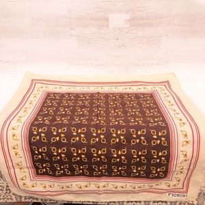 Vintage,  Fiorini scarf, in good condition 25x25